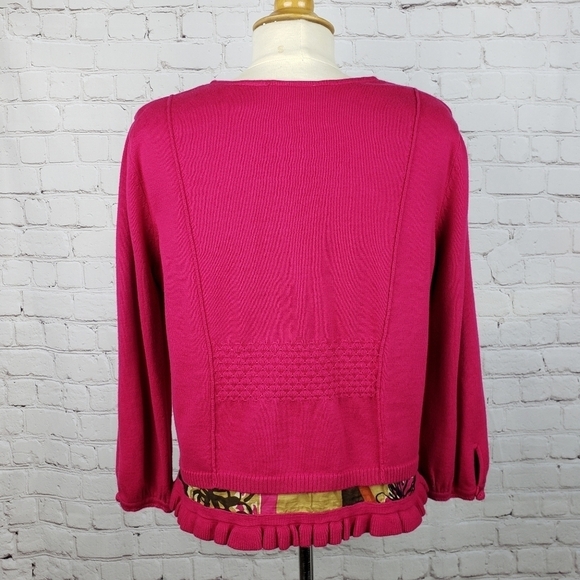 Patchington Lagenlook Pleated Hem Contrast Lined Car… - Picture 6 of 9